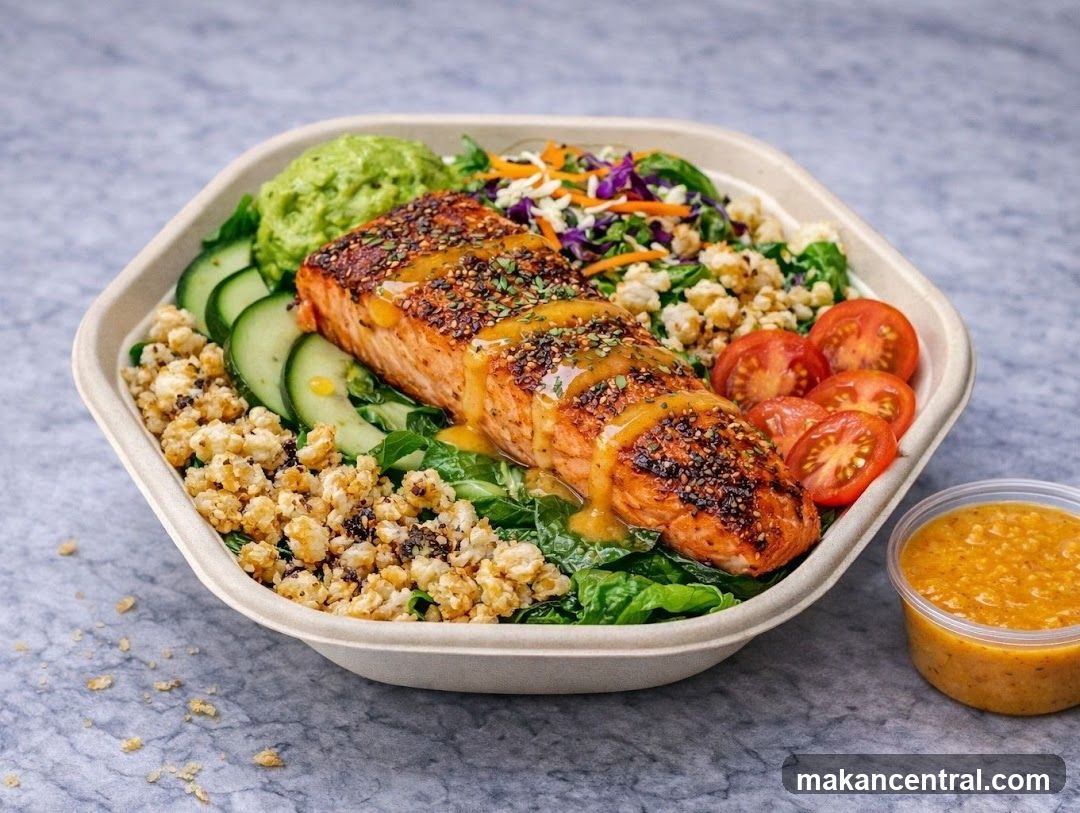 Salmon Salad Bowl