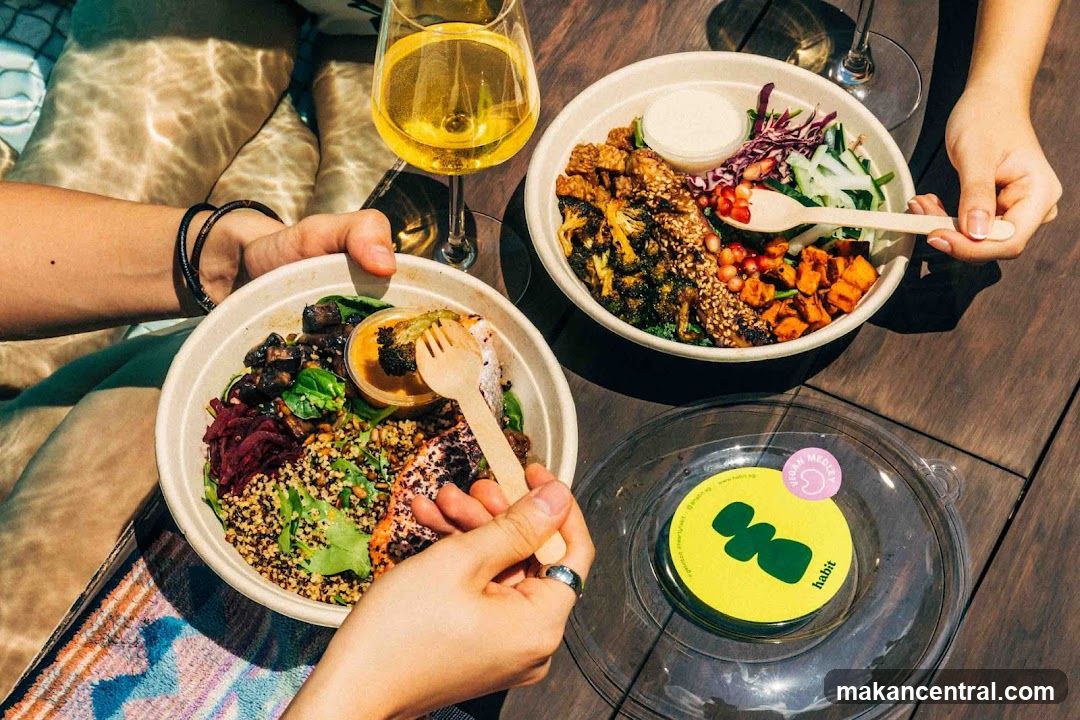 Healthy Bowls and Wine