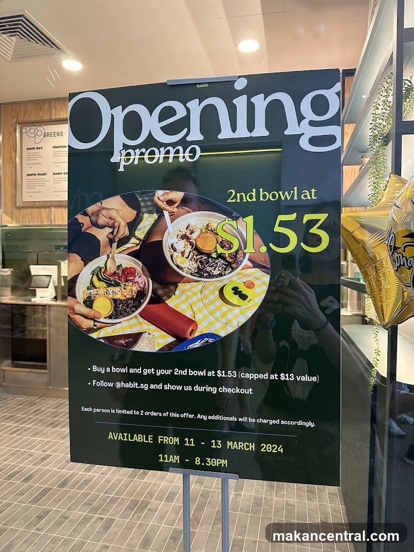 Opening Promo Sign
