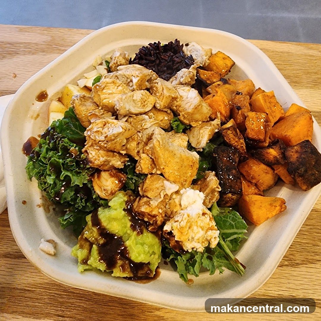 Chicken and Sweet Potato Bowl