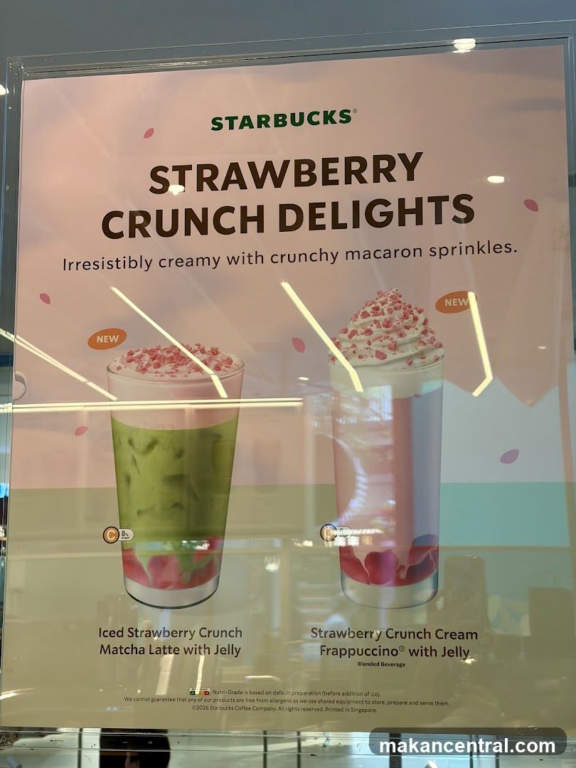 Starbucks Strawberry Crunch Delights