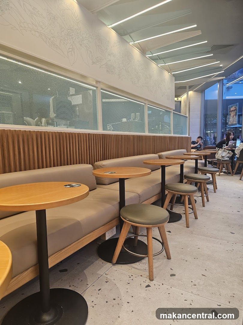 Cafe Interior with Seating