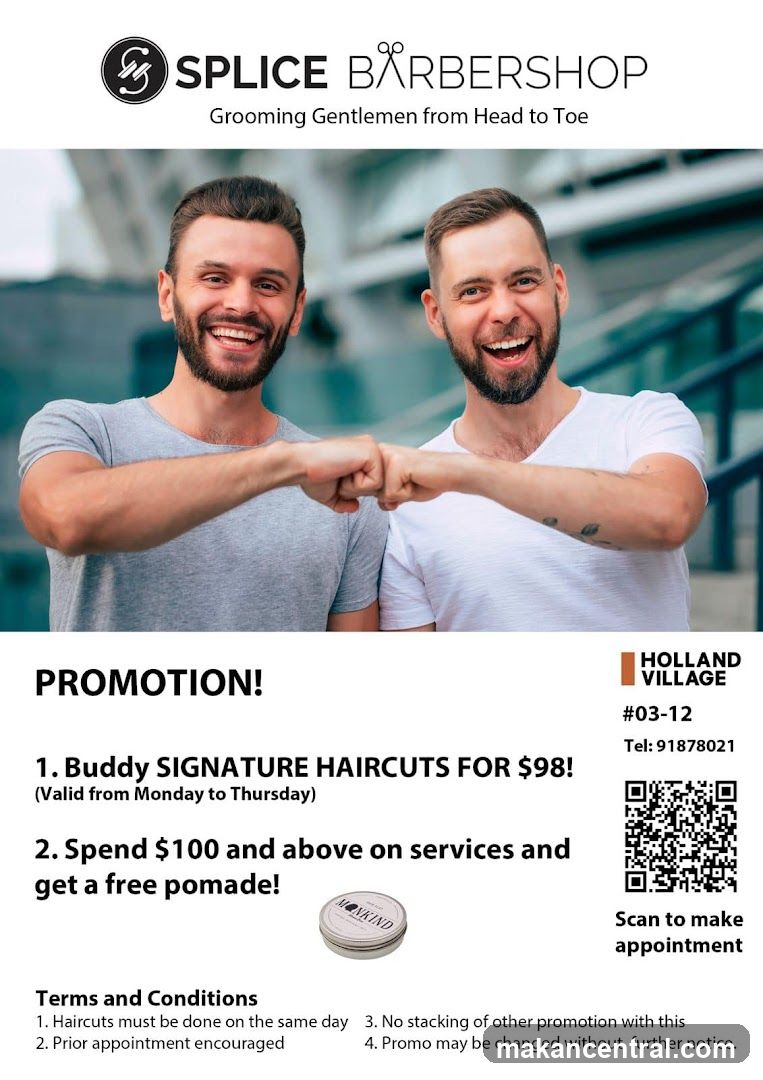 Splice Barbershop Promotion