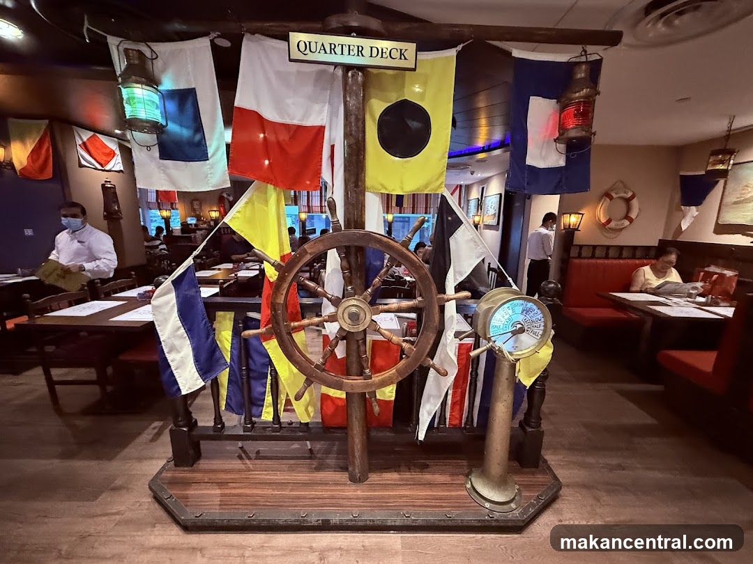 Nautical Themed Restaurant Interior