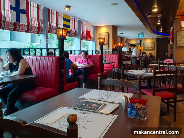 Restaurant Interior with Nautical Decor