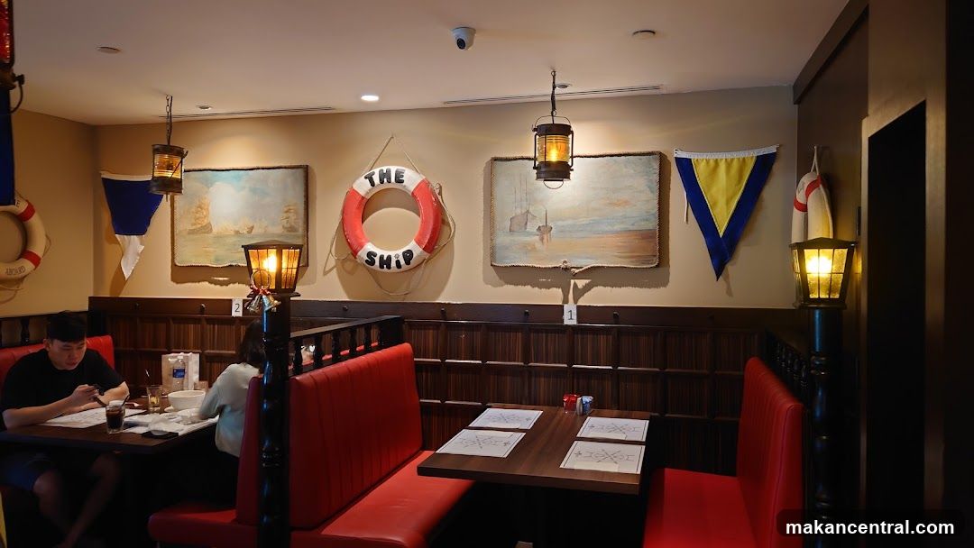 Nautical Themed Restaurant Interior