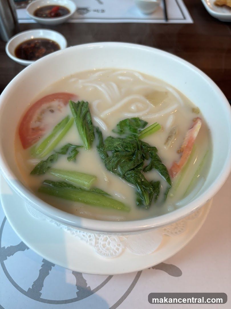 Noodle Soup with Vegetables