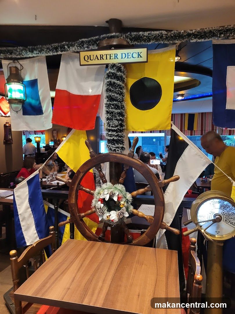 Nautical Themed Restaurant Interior