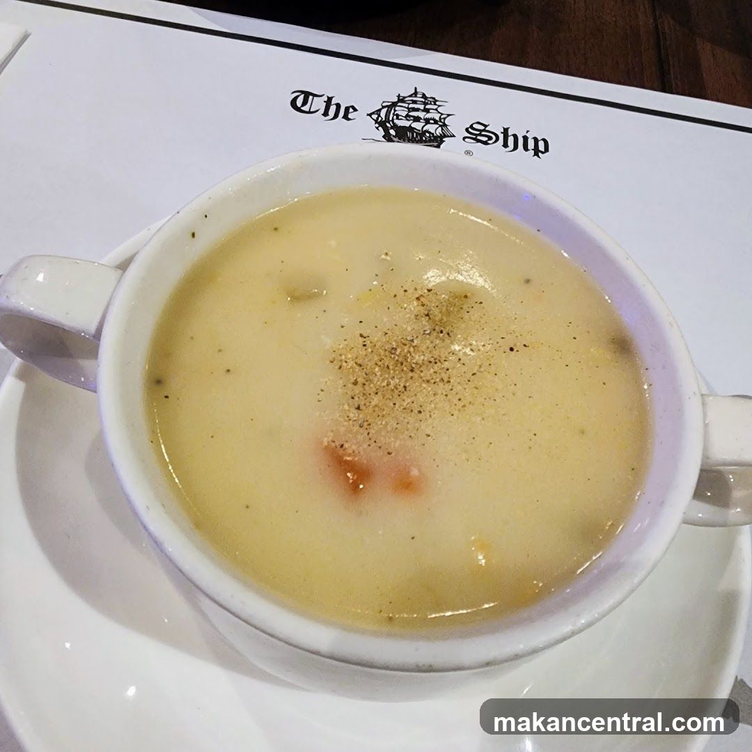 Creamy Soup with Pepper