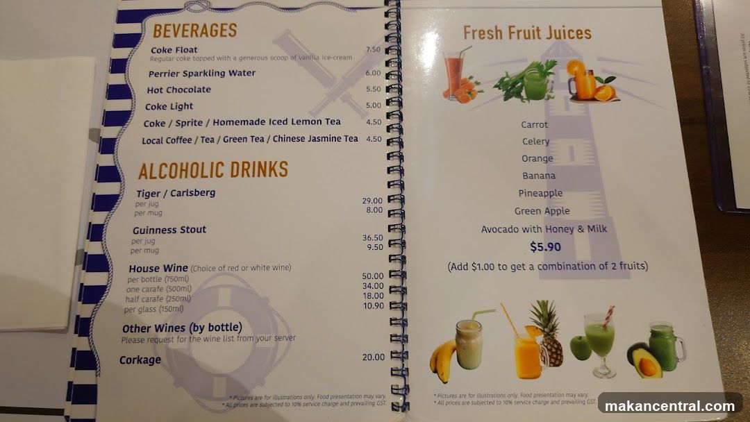 Beverages and Fresh Fruit Juices