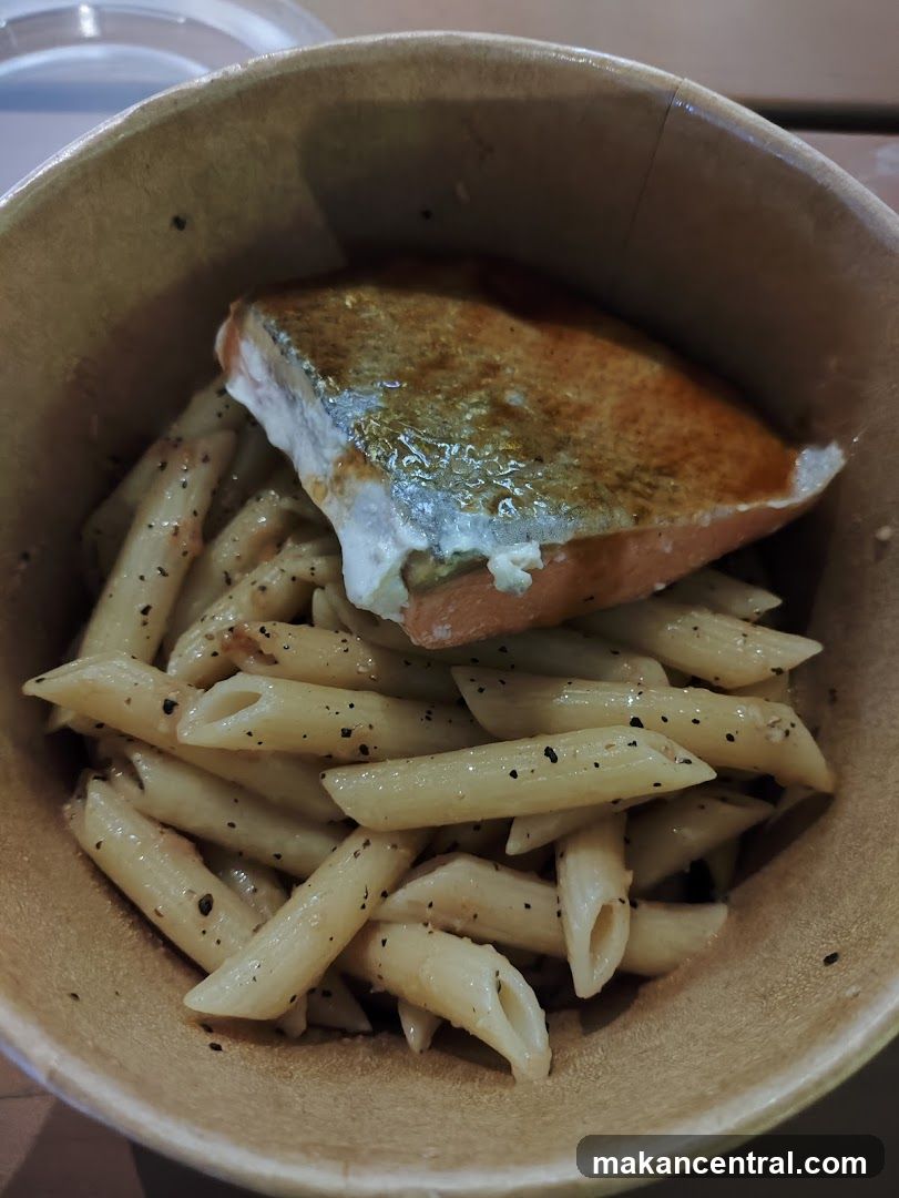 Salmon and Pasta