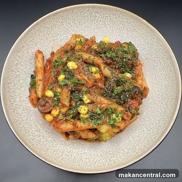 Penne Pasta with Vegetables