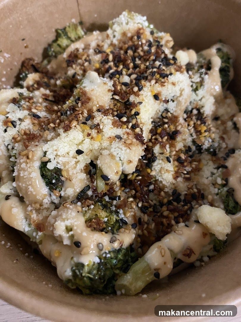 Broccoli with Toppings