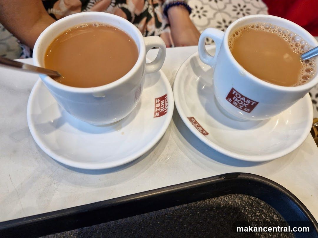 Two cups of milk tea
