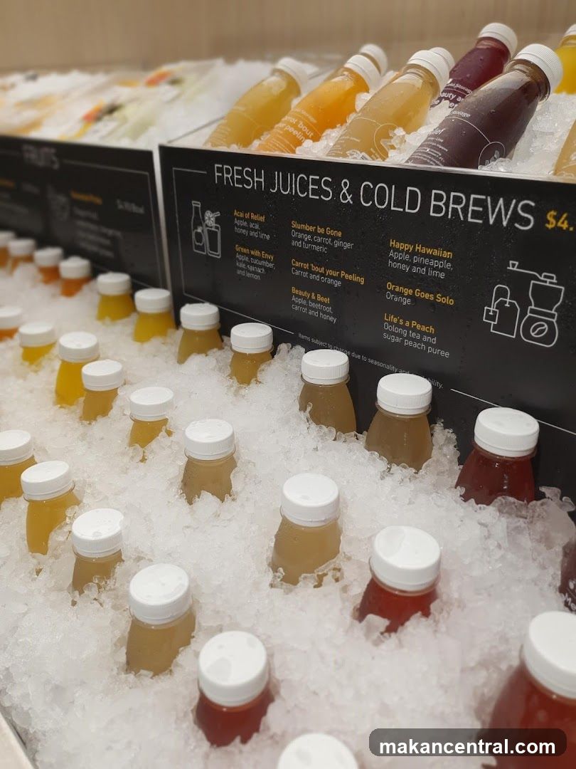 Fresh Juices & Cold Brews