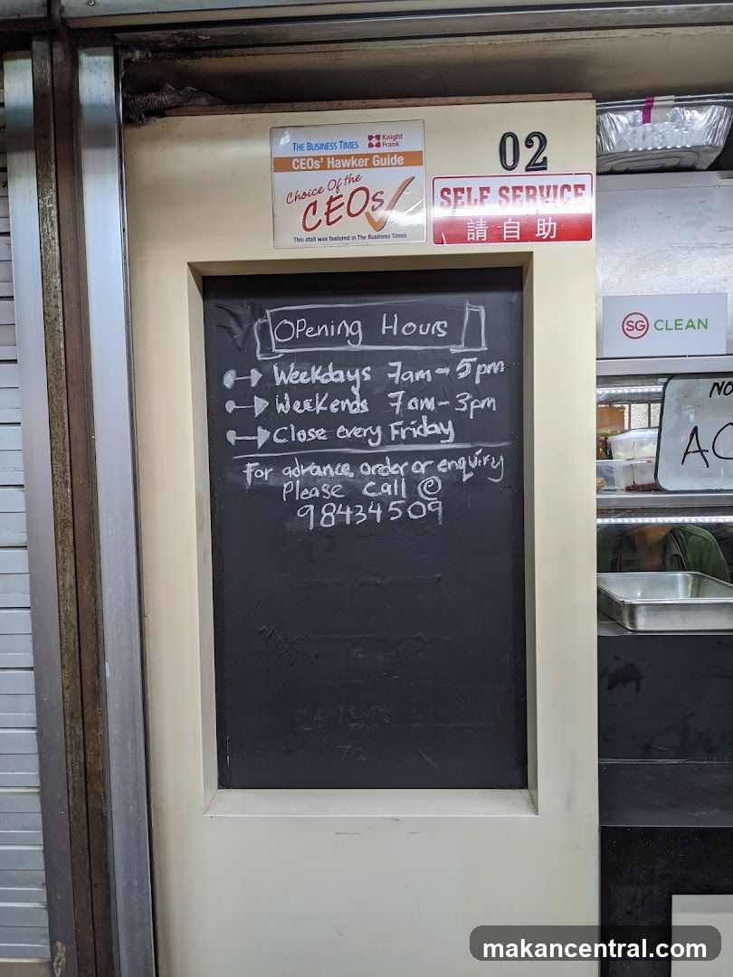 Opening Hours Sign