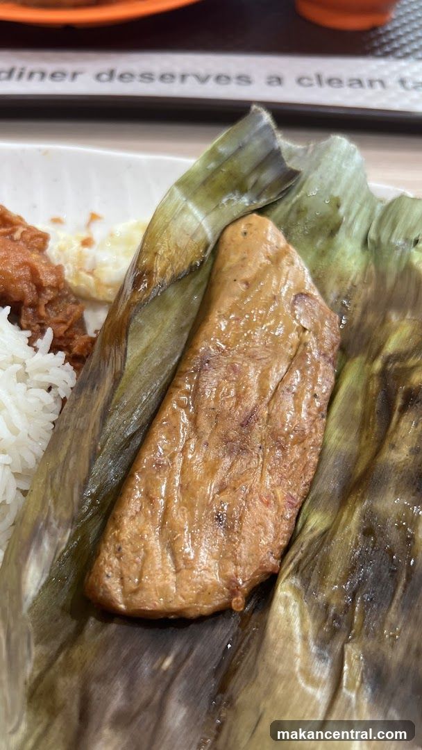 Food Wrapped in Banana Leaf
