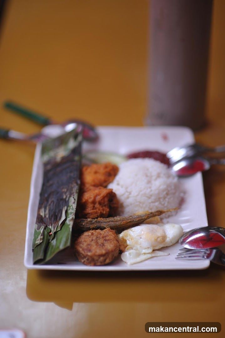 Nasi Lemak Platter