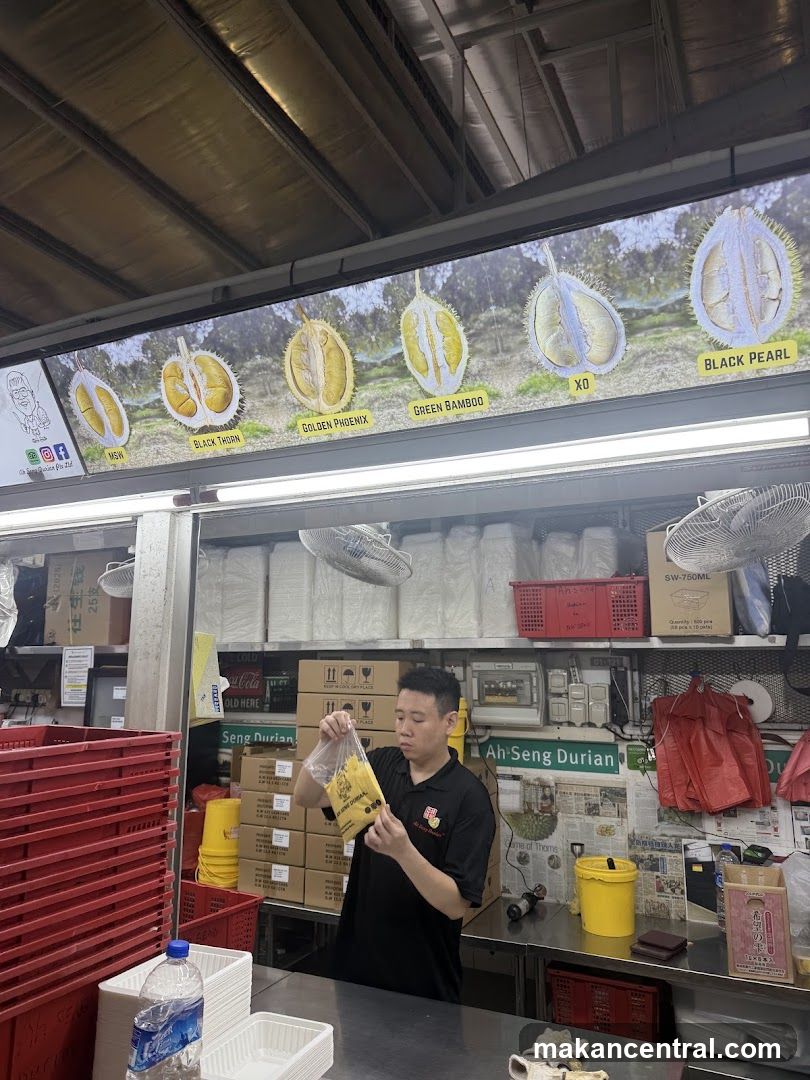 Durian Stall Staff