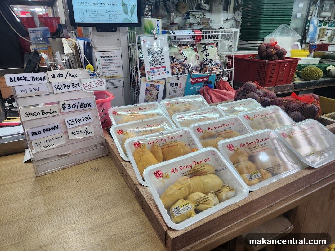 Durian and Fruit Stall