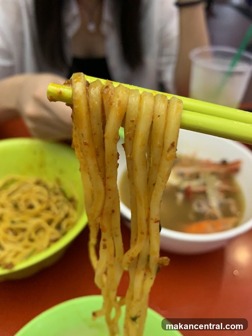 Noodles with Shrimp Soup