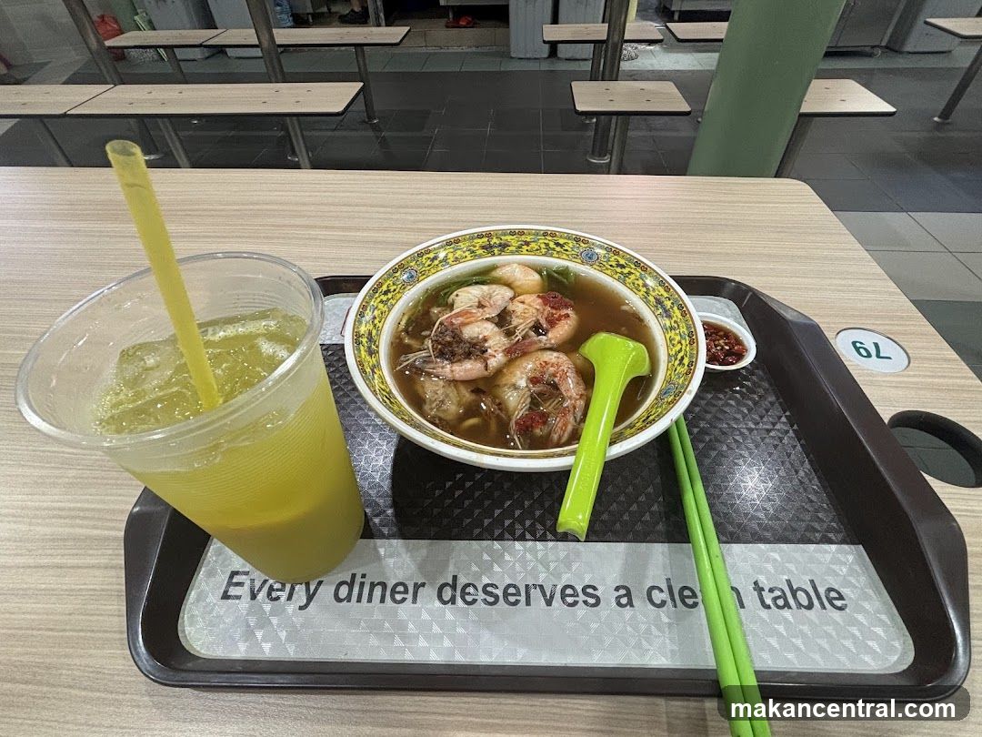 Food and Drink on Tray