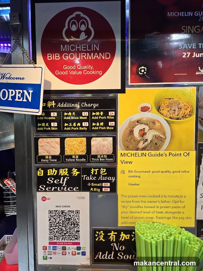 Michelin Bib Gourmand Hawker Stall
