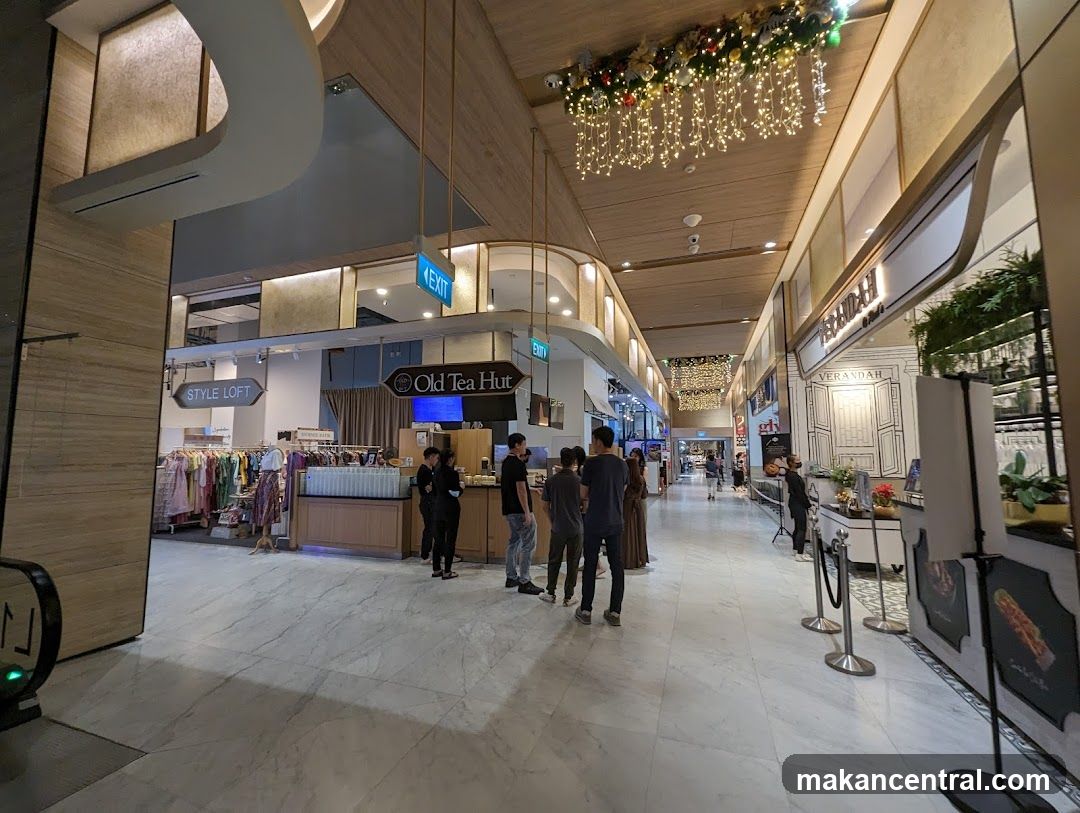 Indoor Shopping Mall Corridor