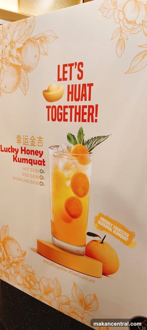 Lucky Honey Kumquat Drink Promotion