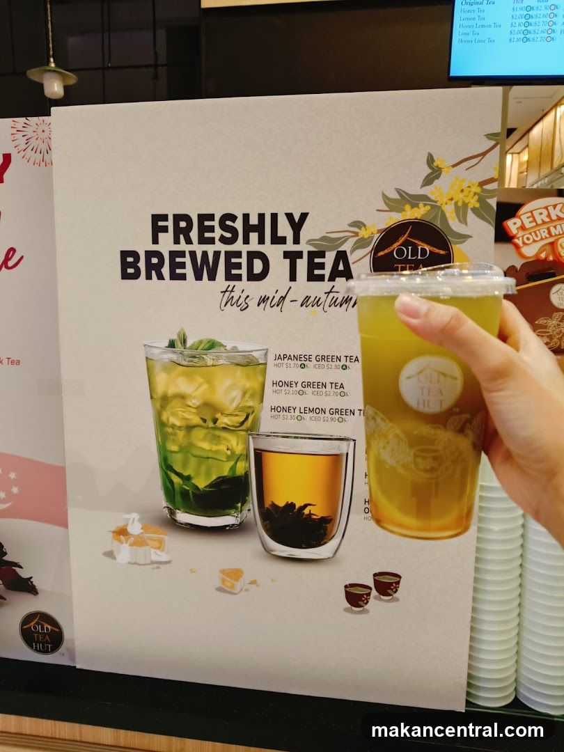 Freshly Brewed Tea Advertisement