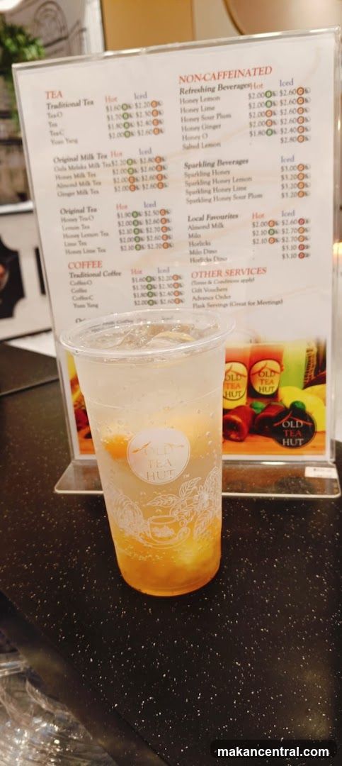 Old Tea Hut Menu