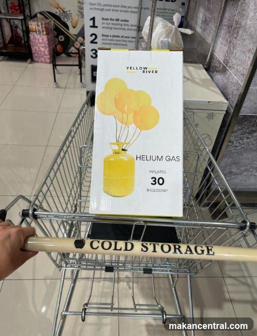 Helium Gas for Balloons