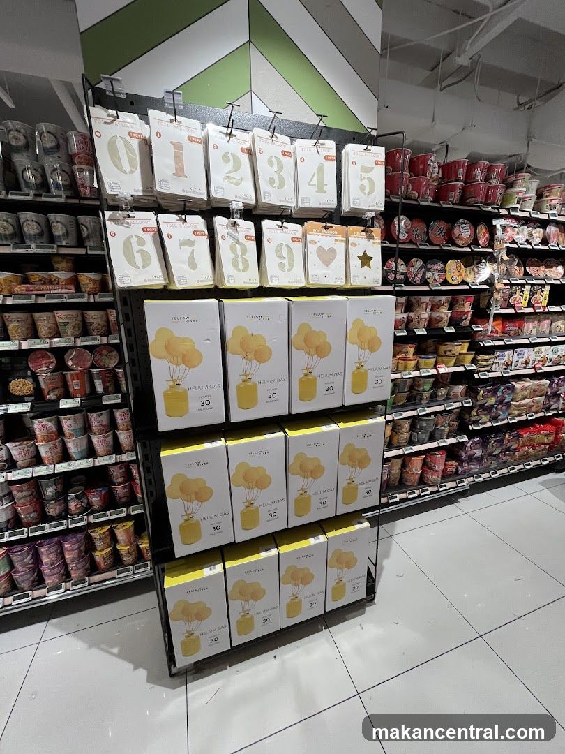 Party Supplies Display