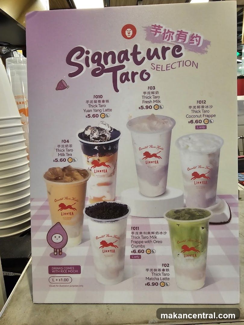 Signature Taro Selection