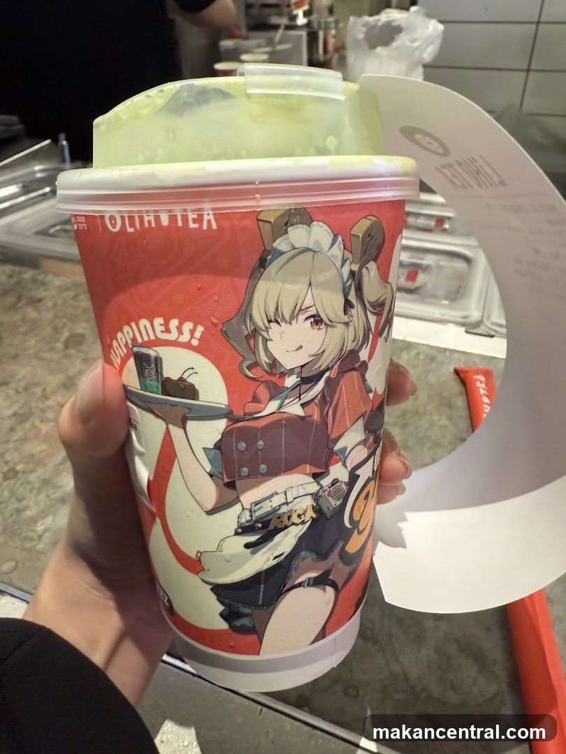 Drink Cup with Anime Character