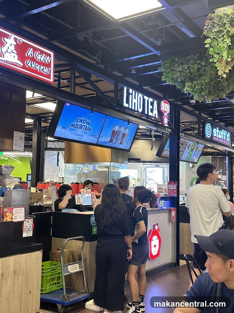 LiHO TEA and Stuff'd Food Stalls
