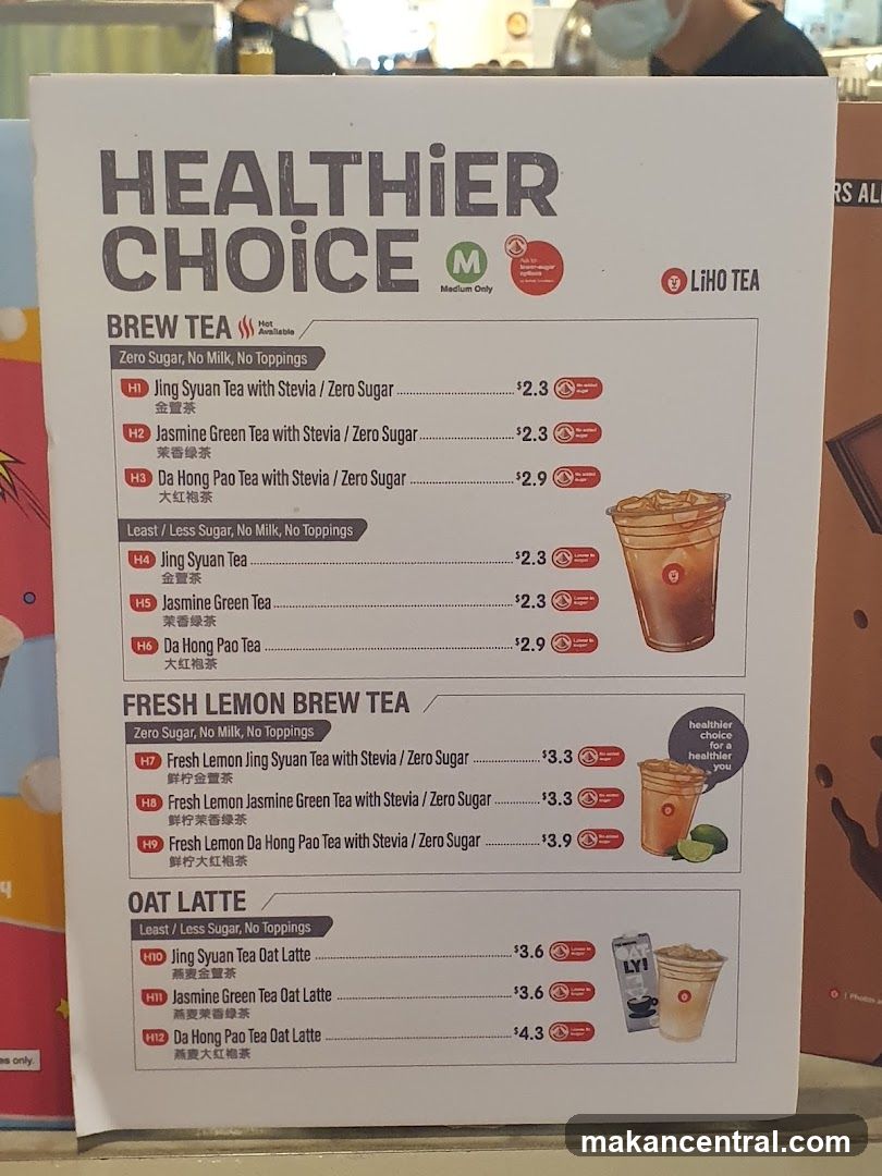LIHO TEA HEALTHIER CHOICE