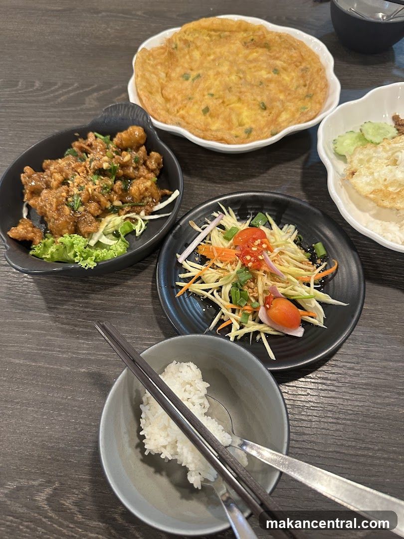 Thai Food Spread