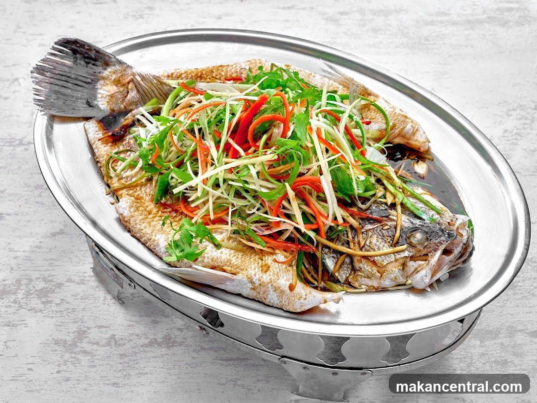 Steamed Fish with Vegetables