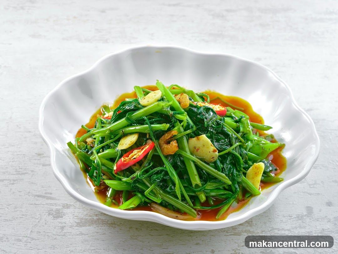 Stir-fried Water Spinach