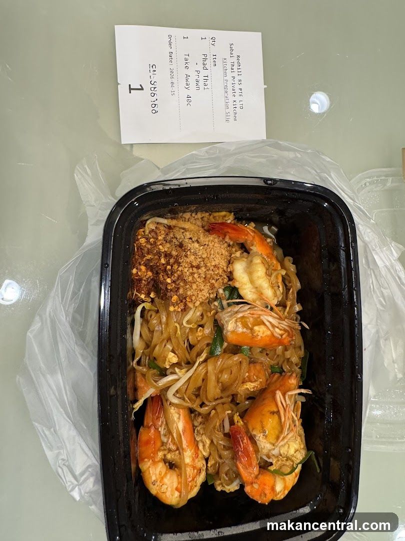 Pad Thai with Prawns