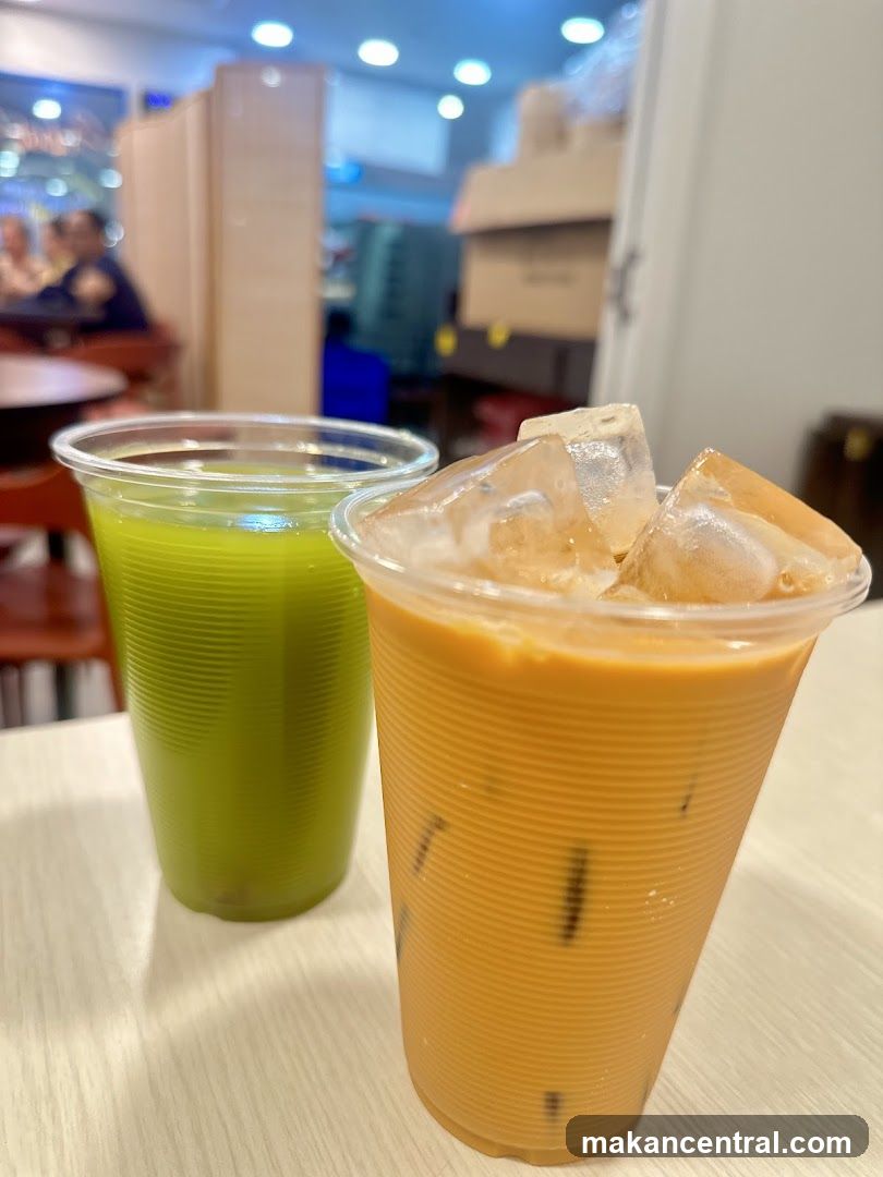 Two Iced Drinks