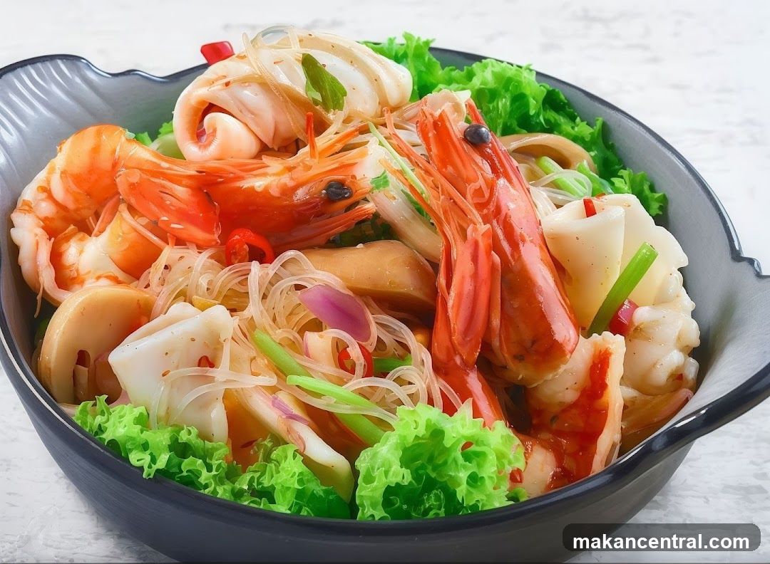 Seafood Noodle Salad