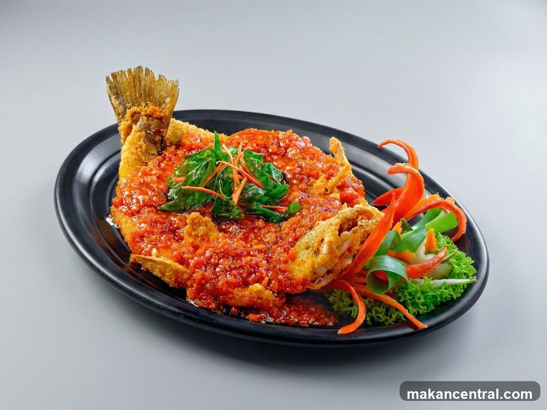 Fried Fish with Chili Sauce