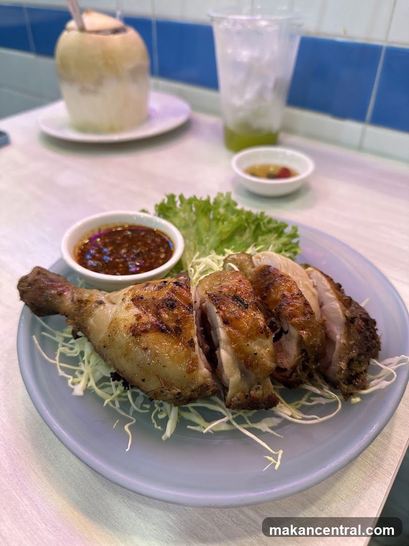 Grilled Chicken with Dipping Sauce