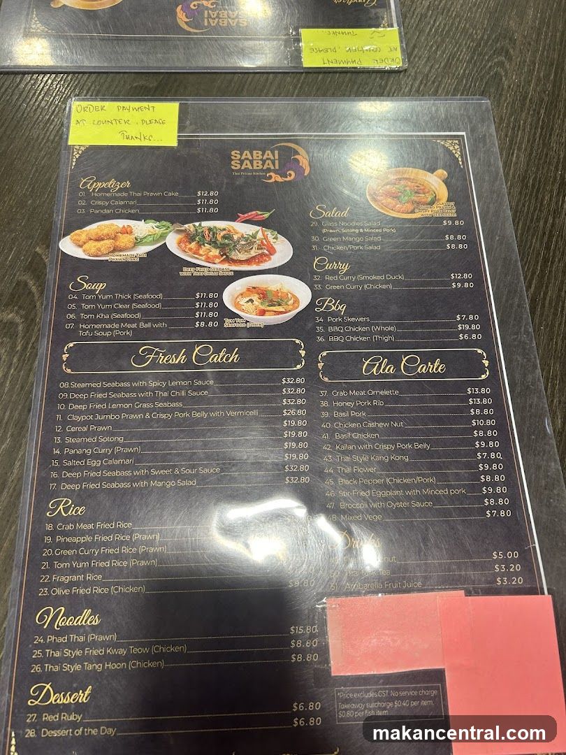 SABAI SABAI Thai Private Kitchen