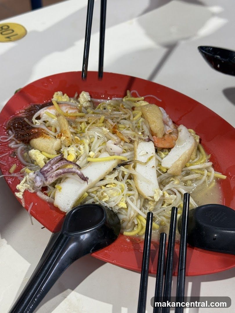 Noodles with Seafood