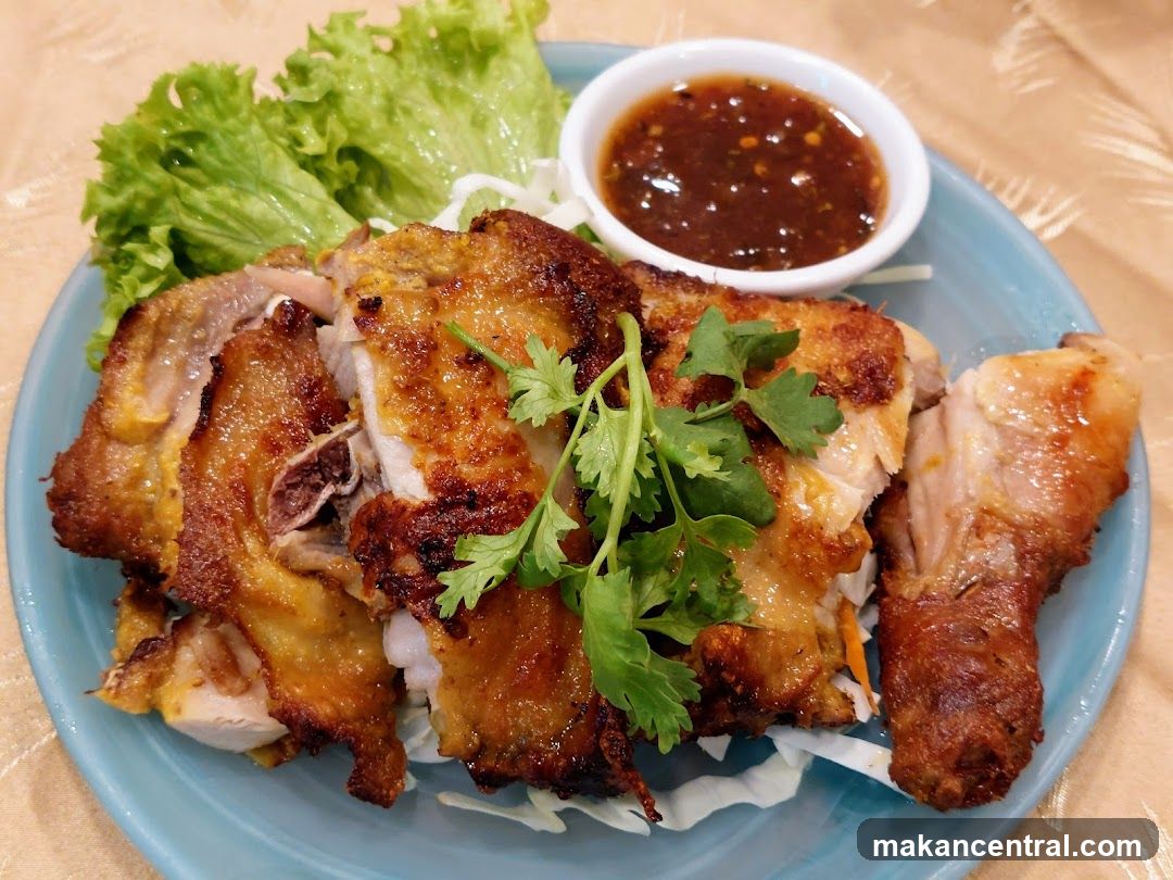 Roasted Chicken with Dipping Sauce