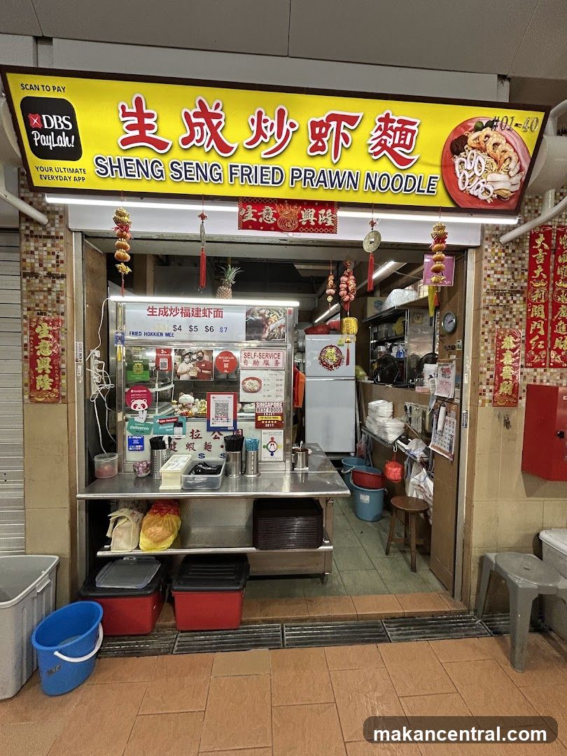 Sheng Seng Fried Prawn Noodles