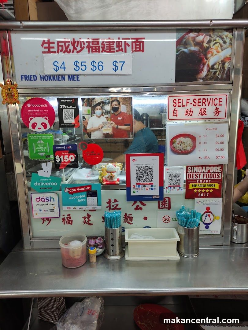 Fried Hokkien Mee Stall